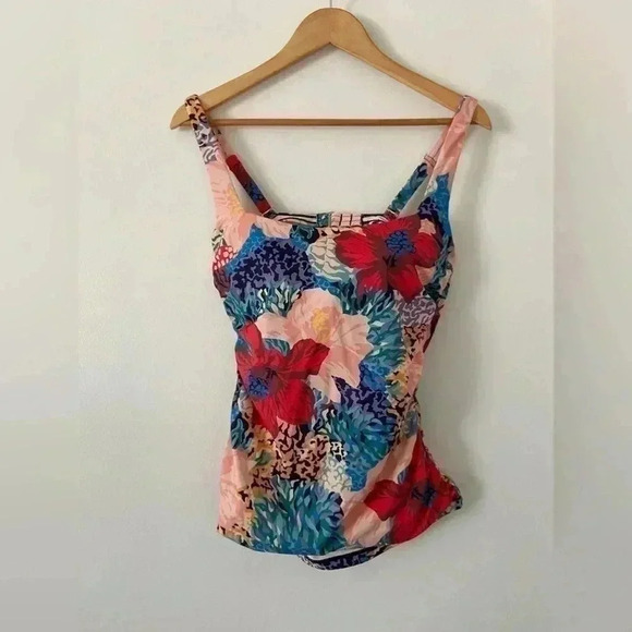 Athleta bora bora tankini top 38 B/C - Picture 2 of 5